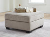 Claireah Ottoman With Storage - Gate FurnitureOttoman