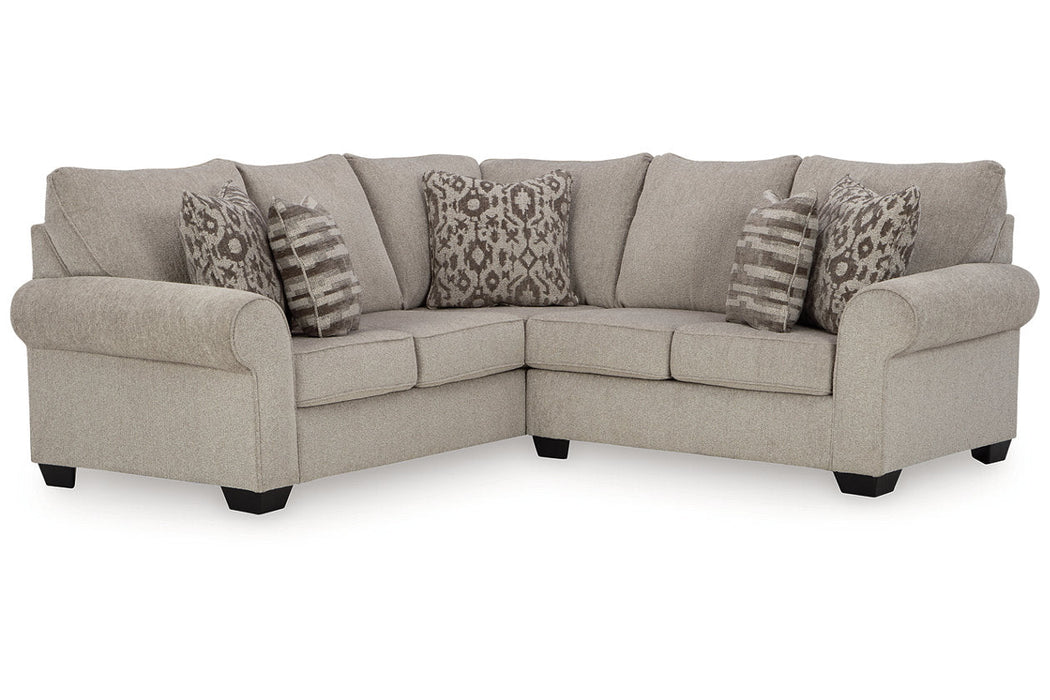 Claireah Umber 2 - Piece LAF Sectional - Gate FurnitureSectional