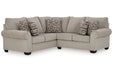 Claireah Umber 2 - Piece LAF Sectional - Gate FurnitureSectional