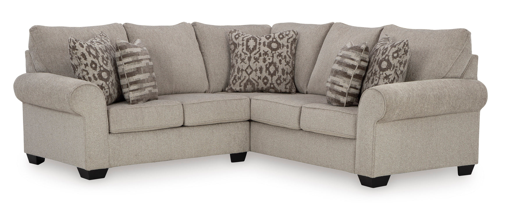 Claireah Umber 2 - Piece RAF Sectional - Gate FurnitureSectional