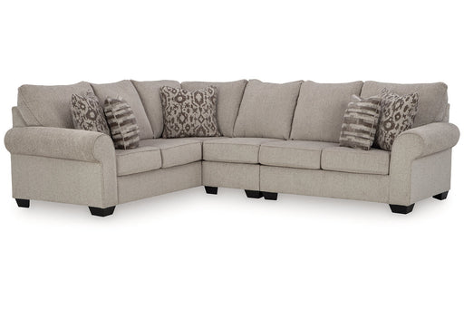 Claireah Umber 3 - Piece LAF Sectional - Gate FurnitureSectional