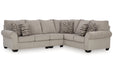 Claireah Umber 3 - Piece RAF Sectional - Gate FurnitureSectional