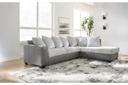 Clairette Court Alloy 2 - Piece Sectional with Chaise - Lara FurnitureSectional