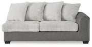 Clairette Court Alloy Right-Arm Facing Sofa - 3150367