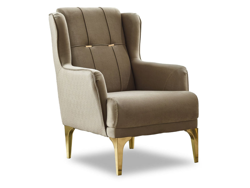 Clara Chair Beige in Beige - 101-CLA-LV260-B