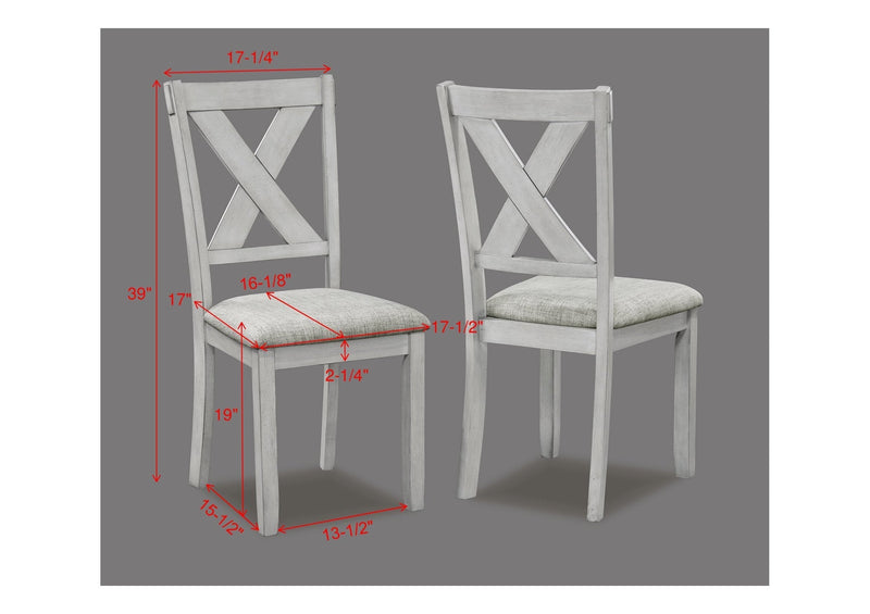 Clara Driftwood Dining Set - Lara FurnitureDining Room Set