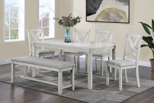 Clara Driftwood Dining Set - Lara FurnitureDining Room Set