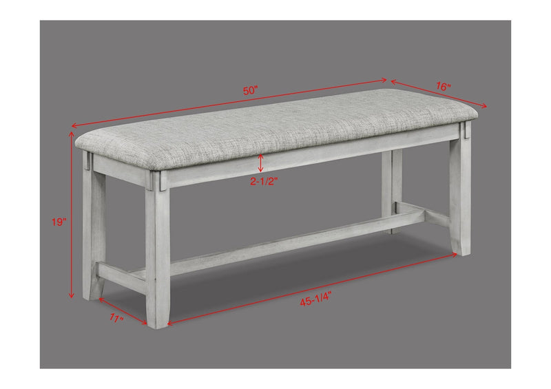 Clara Driftwood Dining Set - Lara FurnitureDining Room Set