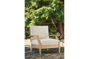 Clare View Beige Lounge Chair with Cushion - Lara FurnitureLounge Chair
