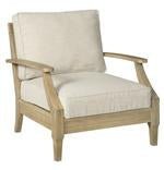 Clare View Beige Lounge Chair with Cushion - Lara FurnitureLounge Chair