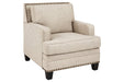 Claredon Linen Chair - Gate FurnitureAccent Chair