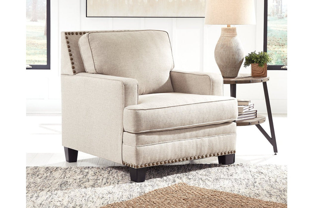 Claredon Linen Chair - Gate FurnitureAccent Chair
