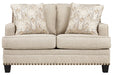 Claredon Linen Loveseat - Gate FurnitureLoveseat