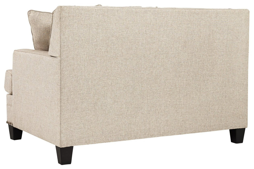 Claredon Linen Loveseat - Gate FurnitureLoveseat