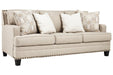 Claredon Linen Sofa - Gate FurnitureSofa