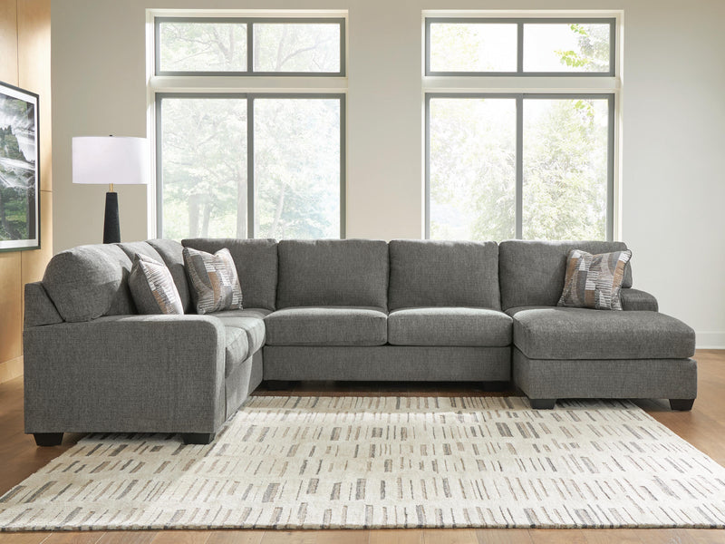 Clarington Greystone 3-Piece Sectional with Chaise - PC48405S2