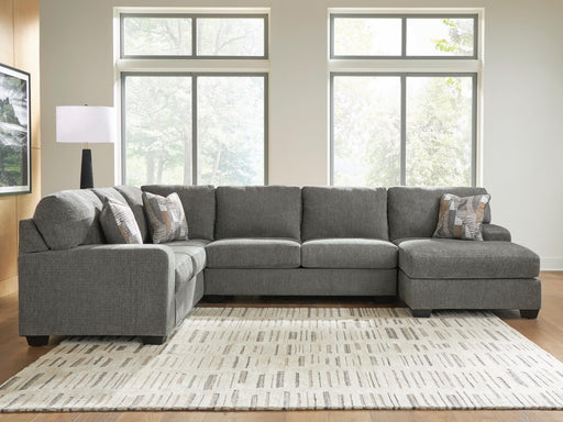 Clarington Greystone 3-Piece Sectional with Chaise - PC48405S2