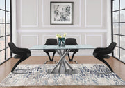 Claude Black Dining Set - Lara FurnitureDining Room Set