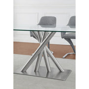 Claude Black Dining Set - Lara FurnitureDining Room Set