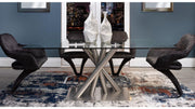 Claude Black Dining Set - Lara FurnitureDining Room Set