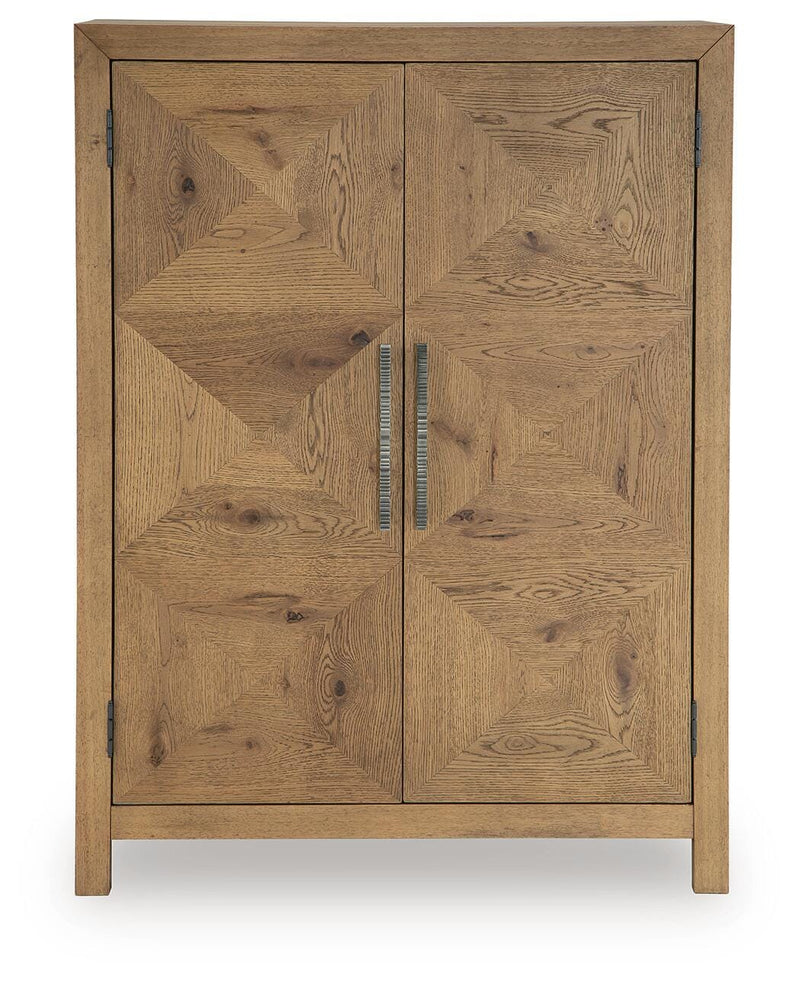 Clayburns Light Brown Bar Cabinet - A4000744