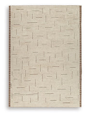 Clayman Beige/Brown Extra Large Rug - R408340