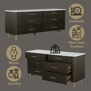 Clayten Dresser w/Marble Top - BD04095