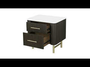 Clayten Nightstand w/Marble Top - BD04093