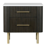 Clayten Nightstand w/Marble Top - BD04093