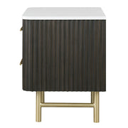 Clayten Nightstand w/Marble Top - BD04093