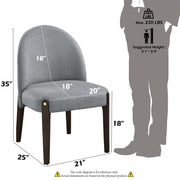 Clayten Side Chair (Set-2) - DN03941