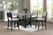 Cline Black/Gray Counter Height Dining Table - Lara FurnitureCounter Height Table