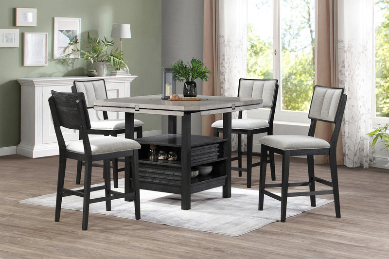 Cline Black/Gray Counter Height Dining Table - Lara FurnitureCounter Height Table