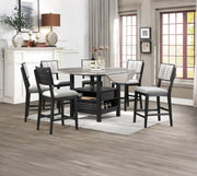 Cline Black/Gray Counter Height Dining Table - Lara FurnitureCounter Height Table