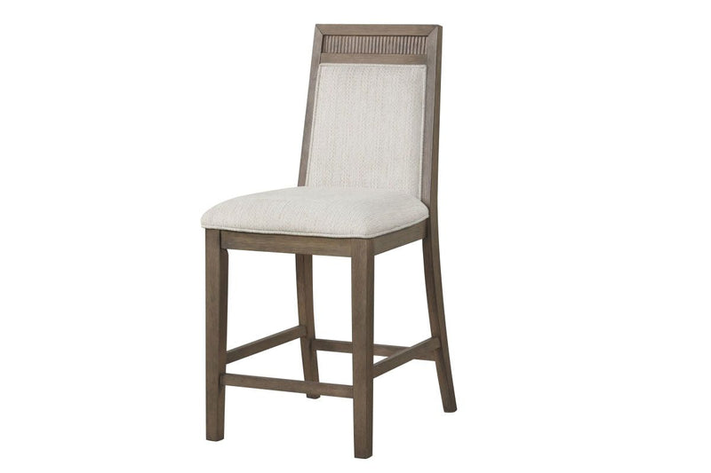 Clive Brown Dining Stool - CLIVE-BRWN-DS