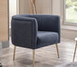 Cloak Accent Armchair (Cloak Navy) - Gate FurnitureLiving Room Chair