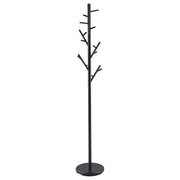 Clover 18 Hook Freestanding Metal Coat Rack Hat Hanger Black - 900897