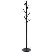 Clover 18 Hook Freestanding Metal Coat Rack Hat Hanger Black - 900897
