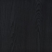 Clower Engineered Wood C-Shaped Sofa Side Table Black - 930276
