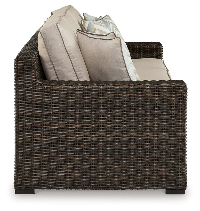 Coastline Bay Outdoor Sofa with Cushion - P784-838