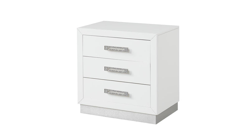 Coco Nightstand Milky White - Coco Nightstand Milky White