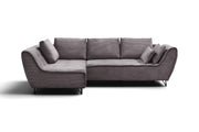 Cocoli Sectional W/ Bed Dark Taupe Set - p14467