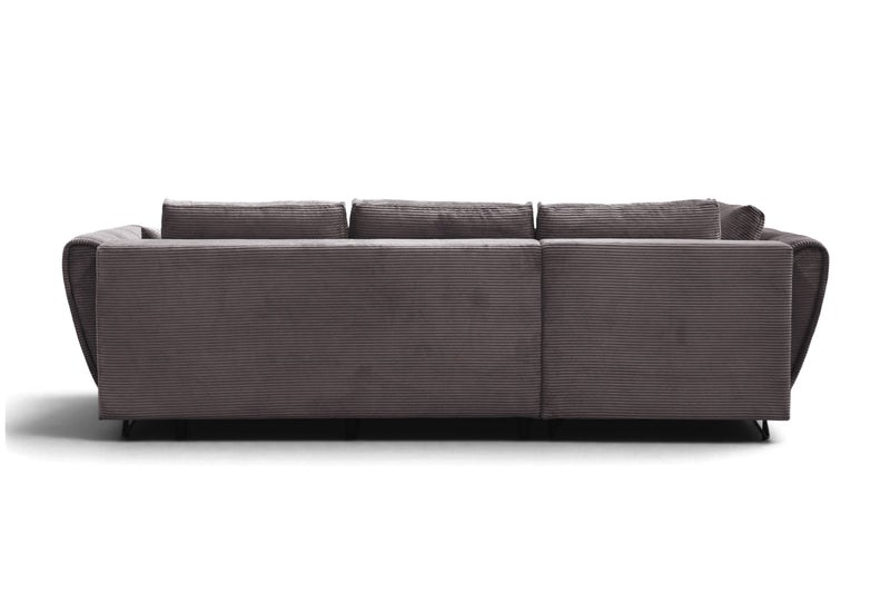 Cocoli Sectional W/ Bed Dark Taupe Set - p14467