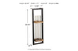 Colburn Natural/Black Wall Sconce - Gate FurnitureSconce