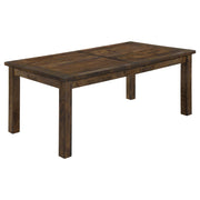 Coleman 7-piece Rectangular Dining Set Rustic Golden Brown - 107041-S7