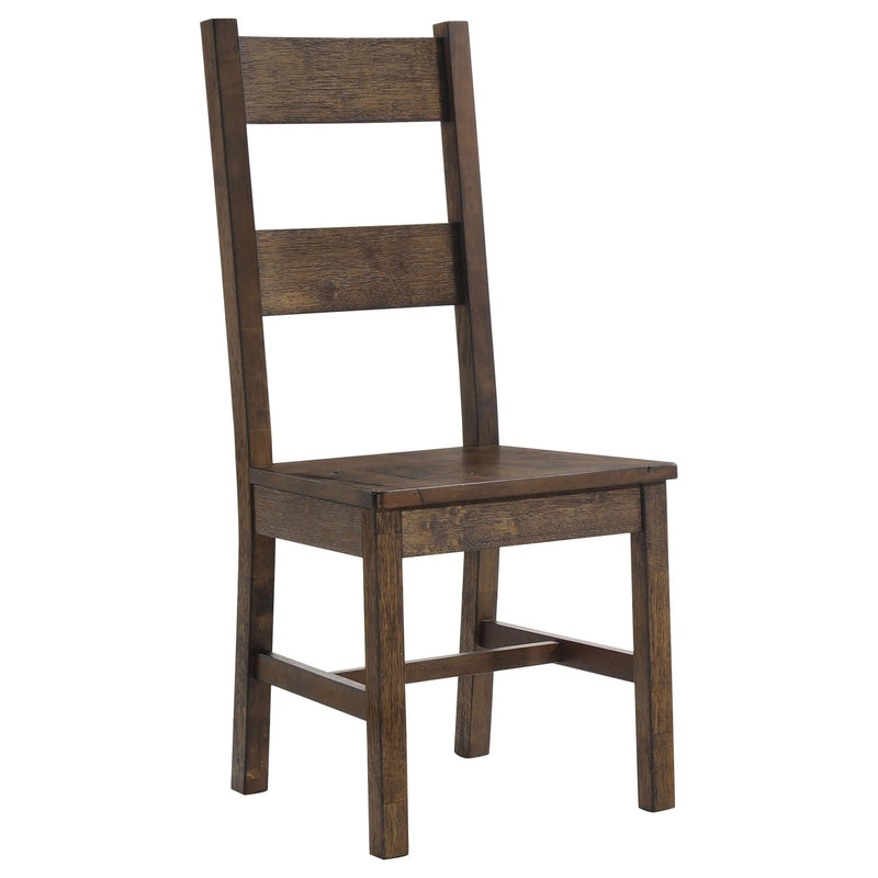 Coleman 7-piece Rectangular Dining Set Rustic Golden Brown - 107041-S7