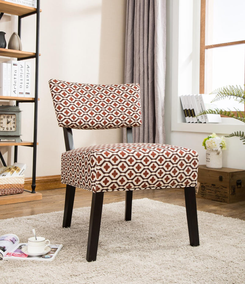Collection 7 - Chair, Fabric, Brown Box: 1 of 1 Each - U900-A