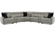 Colleyville Stone 7 - Piece Power Reclining Sectional - Gate FurniturePower Reclining Sectional