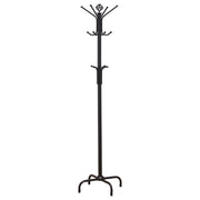 Collier 12 Hook Freestanding Coat Rack Hat Hanger Black - 2019