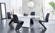 Collier Black Dining Set - Lara FurnitureDining Room Set